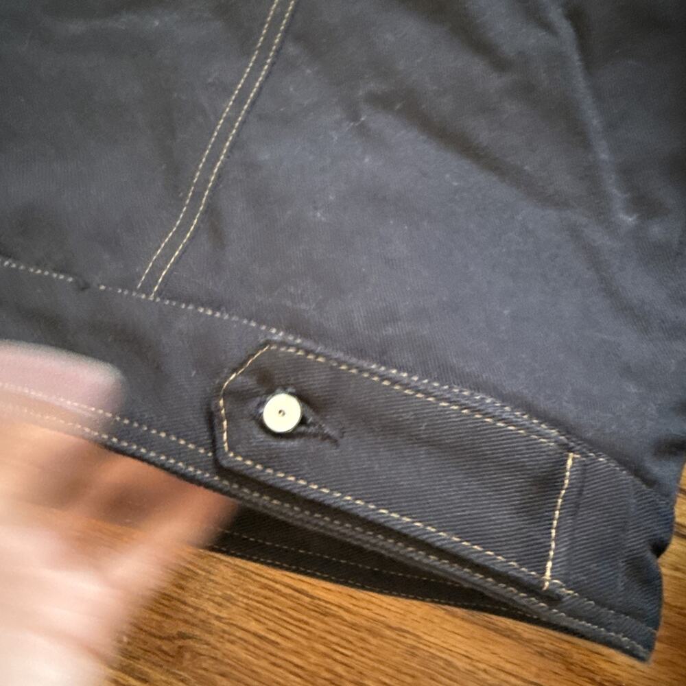 Kwame adusei KARD DENIM JACKET - ONE SIZE / BLACK - Picture 11 of 12